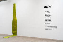  mtrl, Ausstellungsansicht, 2021, Werkschauhalle, Baumwollspinnerei, Leipzig