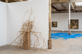  mtrl, Ausstellungsansicht, 2021, Werkschauhalle, Baumwollspinnerei, Leipzig